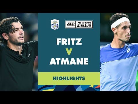 Taylor Fritz vs Terence Atmane Highlights | Rolex Shanghai Masters 2024