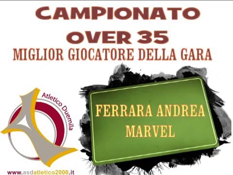 CAMPIONATO OVER 35 - 17^ GIORNATA - EUROBET VS MARVEL 0 - 3