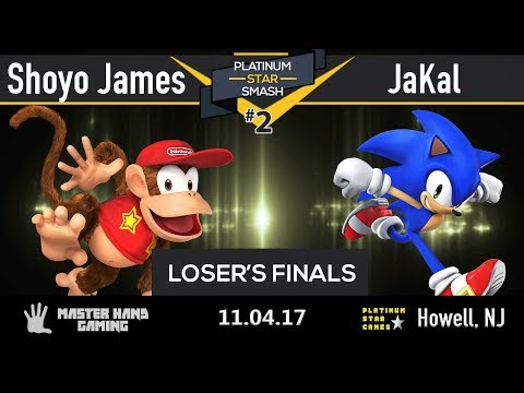 Platinum Star Smash 2 - Shoyo James (Diddy Kong) vs. JaKal (Sonic) - Loser's Finals