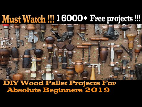 Awesome DIY Wood Pallet Projects For Absolute Beginners 2019