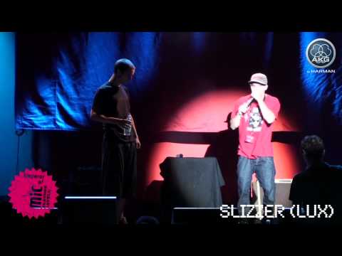 Beatboxing doeme vs. slizzer - Quarters - Emperor of Mic 2010