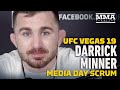 UFC Vegas 19: Darrick Minner: Keep Doubting Glory MMA, We'll Keep Knocking 'Em Down - MMA Fighting