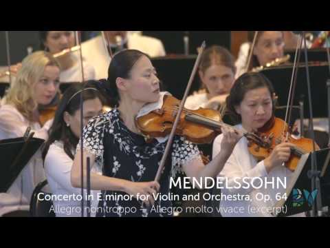 Midori Plays Mendelssohn with the New York Philharmonic | Bravo! Vail 2015 Season