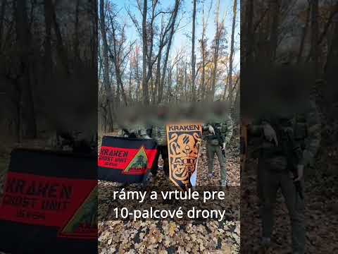 Zabezpečme náhradné diely dronov pre chalanov z dobrovoľníckej jednotky Kraken