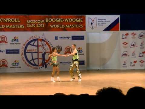 Anna MIADZIELEC und Jacek TARCZYLO World Masters Moskau Rock´n´Roll 26.10.2013 Footwork Final
