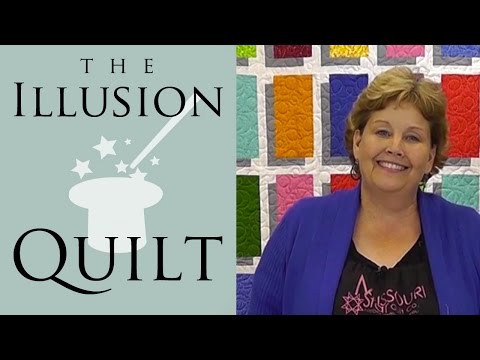 Make an Illusion Block Quilt with Jenny Doan of Missouri Star! (Video Tutorial)
