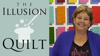 Illusion Block Quilt - Easy Quilting Tutorial from Jenny Doan & Missouri Star
