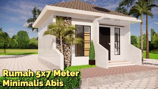 Rumah Berdiri Di Lahan 5x7 Meter Bisa Secakep Ini Nih, Mantap Banget
