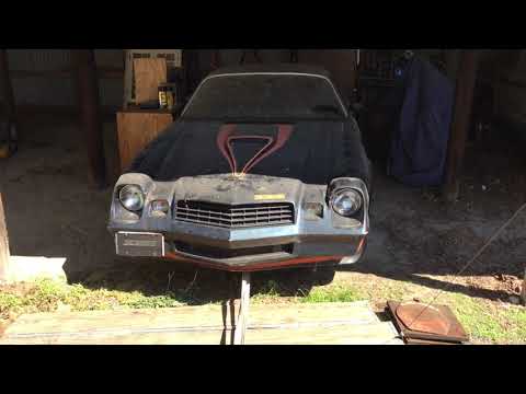 Barn Find 1979 Z28 Camaro