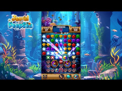 Jewel of Deep Sea Gameplay | Addictive Match-3 Puzzle