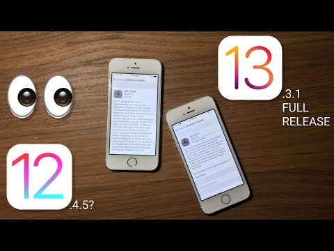 iOS/iPadOS 13.3.1 OUT NOW! iOS 12.4.5?!?!