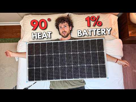 I Solar Powered My Room for 7 Days