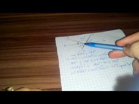 unghiuri opuse la varf si unghiuri in jurul unui punct probleme rezolvate 5