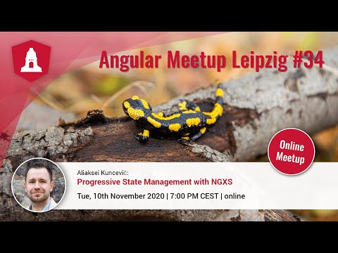 ngLeipzig #34: Progressive State Management with NGXS | Aliaksei Kuncevič