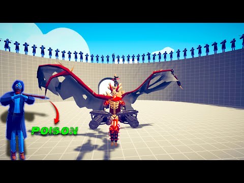 300X POISON DART ARMY vs EVERY SPECIAL UNITS Tabs - Totally Accurate Battle Simulator