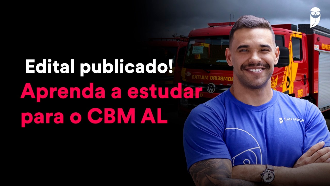 Como estudar para Bombeiro de Alagoas - Dicas de estudo - Prof. Murilo Marques