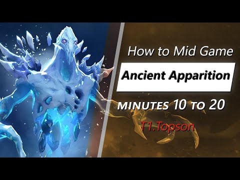 Topson mid game Ancient Apparition | Minute 10 to 20