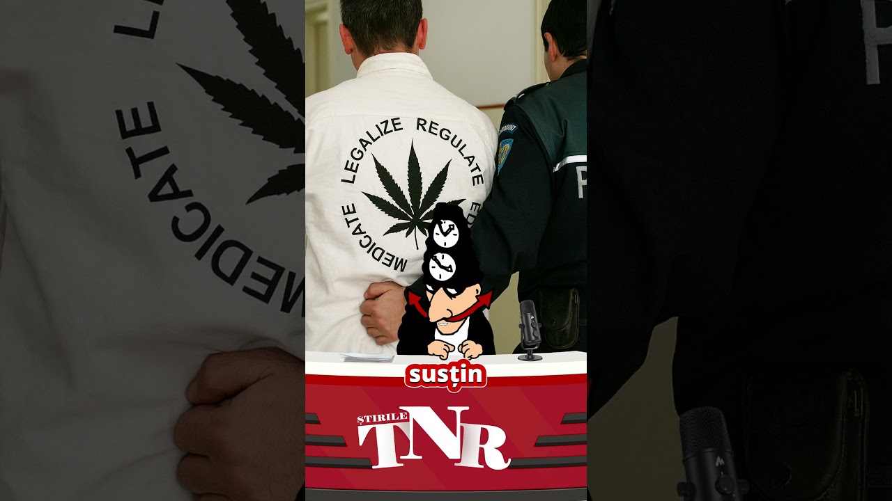 Caracalean ridicat de Poliţie, după ce a mers cu marijuana la notar să o legalizeze