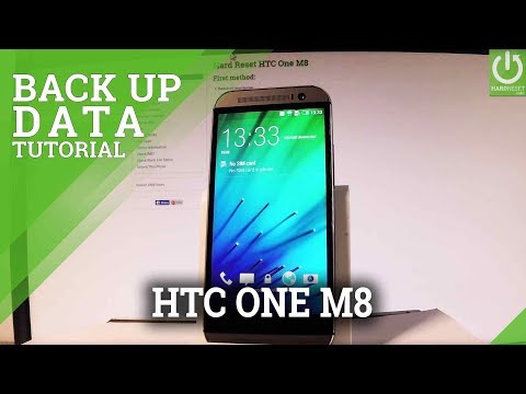 How to Back Up Data in HTC One M8 - Use Google Backup