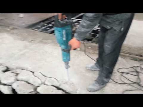 Atskėlimo plaktukas Makita HM1317C; 26,5 J; 30 mm šešiabriaunis video