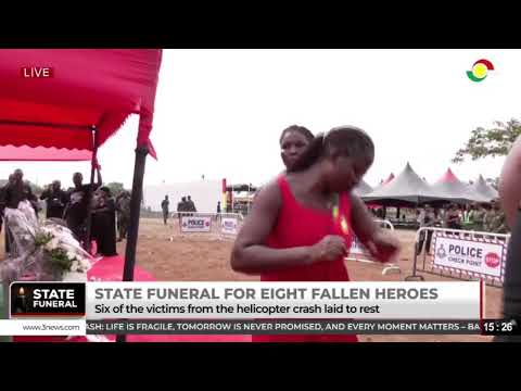 LIVE: Burial Service for Helicopter Crash victims || 15-08-2025