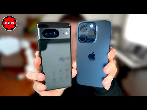 iPhone 15 Pro VS Pixel 8