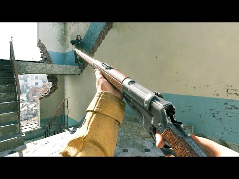 Red Army vs Wehrmacht - Communist Street East - Battle of Stalingrad #enlistedgame