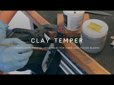 Knife Making Part 5: Clay Temper