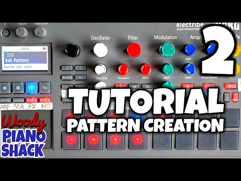 Korg Electribe 2 Demo & Review 05 - Pattern tutorial