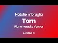 Torn - Natalie Imbruglia - Piano Karaoke Instrumental - Original Key