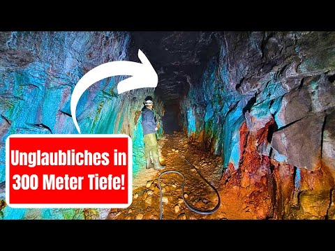 Röhrigschacht: 300 Meter tief im Kupferschiefer-Bergwerk von Wettelrode