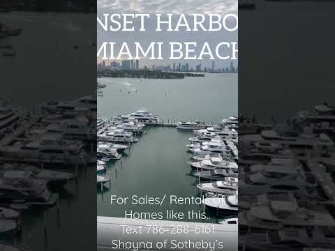 Direct Bay 2/2 SUNSET HARBOUR MIAMI BEACH 786-288-6161