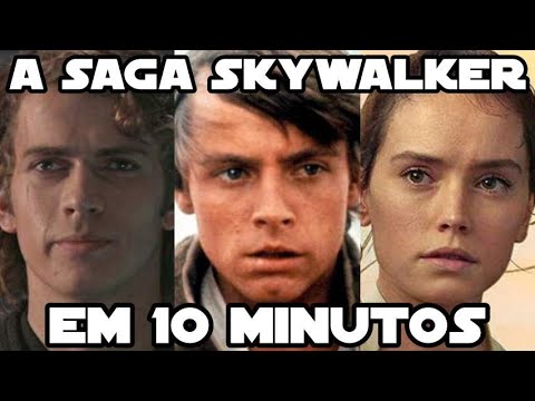 A HISTÓRIA DE STAR WARS EM 10 MINUTOS | Mundo Star Wars