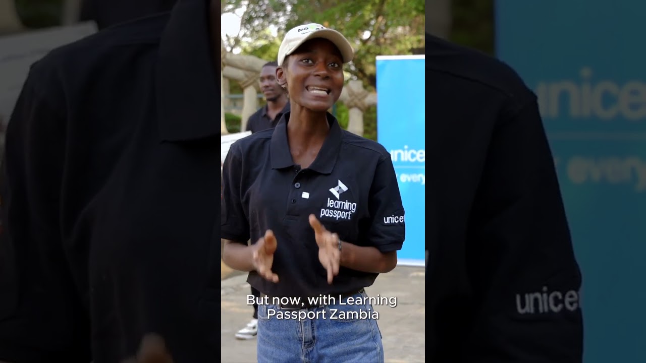 Learning Passport #zambia  | Digital Learning in Action | Muleya – Youth Advocate Story #unicef