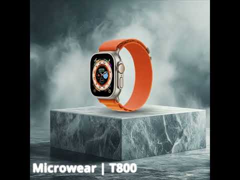 Smartwatch Microwear T800 Ultra - Black Smartwatch Microwear T800 Ultra - Black