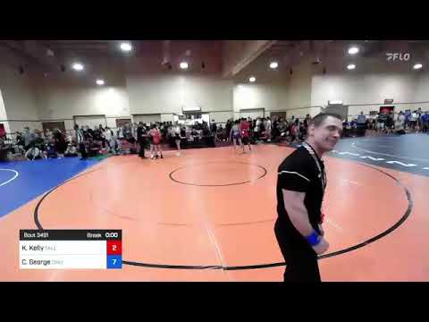 48 Kg Cons 8 #1 - Kanoe K. Kelly, Salem Elite Mat Club Vs Colin George, Chatfield Wrestling Club 7