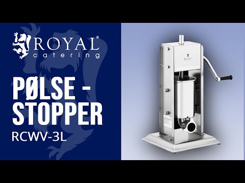 Produktvideo - Pølsestopper - 3 l