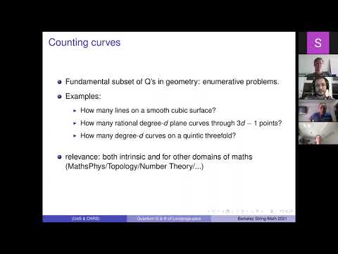 Andrea Brini - Quantum geometry and physics of Looijenga pairs