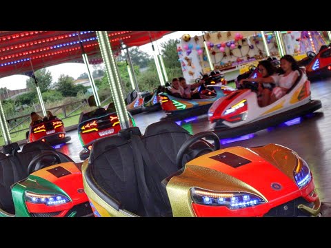NEW RIDES at Beach’s Fun Fair Vlog - Cobham July 2021 - Retro Twist & SCARY Haunted House