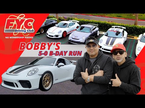 PCH Porsche Drive: Bobby's 50th Birthday Run