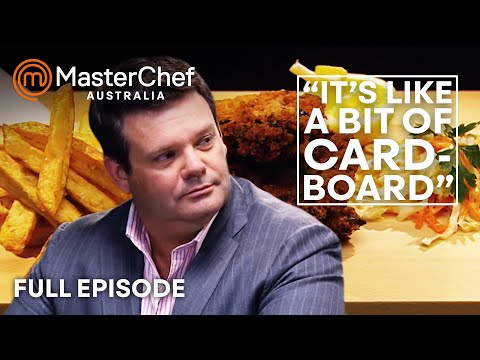 Incidental Veal Schnitzel in MasterChef Australia | S02 E25 | Full Episode | MasterChef World