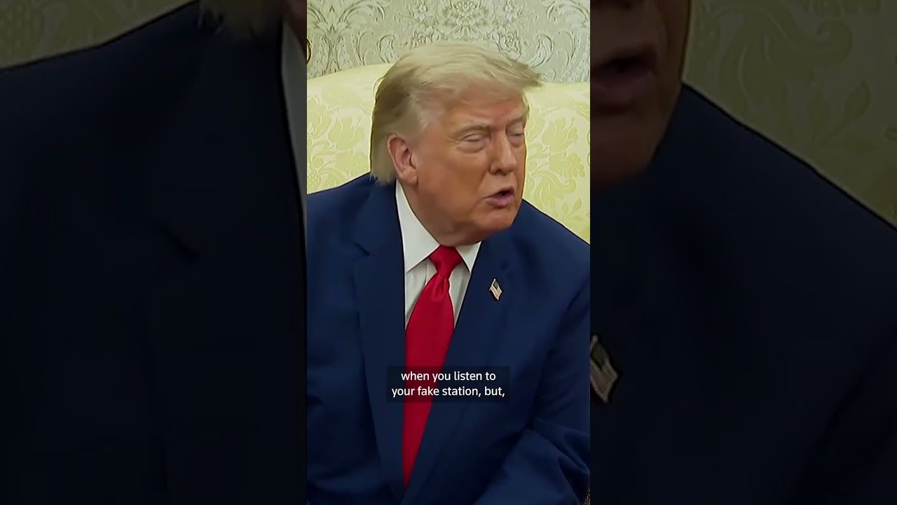 Video | Trump tells reporter Iran wants 'to desperately meet'