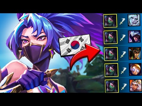 SOLO CARRYING MY TEAM WITH AKALI IN 🇰🇷