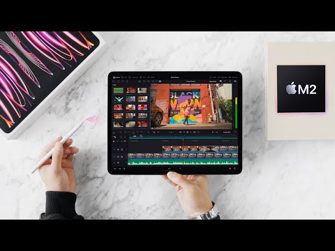 NEW M2 iPad Pro (2022) Unboxing & Setup!