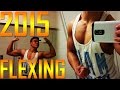 17 Year Old Teen Bodybuilder Flexing 2015