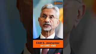 EAM S. Jaishankar on UAE visit