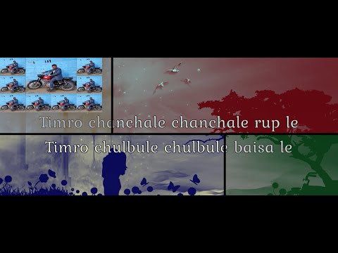 FIDA - TIMRO CHANCHALE RUPALE KARAKOE WITH LYRICS (फिदा तिम्रो चञ्चले रुपले कराकोइ)