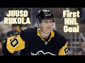 Juuso Riikola 50 Pittsburgh Penguins First NHL Goal Dec 29 2018