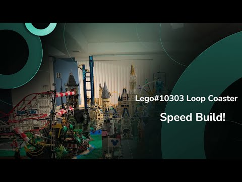 Lego#10303 Loop Coaster Speed Build
