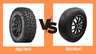 Small Change, Big Impact: 265/70R17 vs 265/65R17